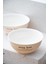 Blush Krem 2'li Porselen Kase Seti - 14 cm 2