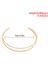 Altın Kadınlar Için Metal Hollow Çift C-Şekilli Kol Bileziği Kolluk El Takısı Geometrik Açık Üst Kol Bileziği Kol Kordonu Kol Bandı Hand Jewelry (Yurt Dışından) 4
