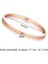 Rn-Gül-4mm Kadın Erkek Moda Takılar Için Tasarım Paslanmaz Çelik Rose Gold Roma Rakamlı Bilezik - Roman Numaralı Bilezik Bileşimi (Yurt Dışından) 1