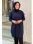 Nuss Oval Kesim Merserize Tunik 3