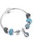 60MM Tarzı B358 Lüks Kendin Yap Boncuk Gül Altın Kristal Bilezik ve Bilezik Kadın Kalp Arı Boncuklu Bileklikler Zincirli Bayan Pulsera Takı (Yurt Dışından) 1