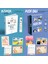 Kedi Dili ve Köpek Dili - Kartpostal - Ayraç - Aşı Takip Kartı - Ikili Set 1