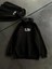 AYDOGANTICARET44 Üç Iplik Penye Uzun Kol Kapşonlu Baskılı Sweatshirt - Siyah 2