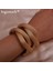 Altın Rengi Vintage Oyuk Geniş Manşet Bilezikler Kadınlar Için Erkekler Için Açık Bangle Moda El Takı Büyük Yılan Şekli Açıklama Gypsy Beyan 2020 (Yurt Dışından) 3