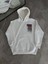 AYDOGANTICARET44 Uzun Kol Kapşonlu Ön ve Arka Baskılı Sweatshirt - Beyaz 3
