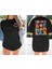AYDOGANTICARET44 Bisiklet Yaka Kısa Kol Baskılı T-Shirt - Siyah 5