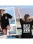 AYDOGANTICARET44 Bisiklet Yaka Kısa Kol Baskılı T-Shirt - Siyah 3