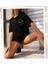 AYDOGANTICARET44 Baskılı T-Shirt - Siyah 3