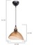Lightdesign Bal Rengi Sarkıt Avize Yatak Odası Salon Mutfak Koridor Lamba 22 AGNM29 3