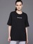 AYDOGANTICARET44 Baskılı Oversize T-Shirt - Siyah 3