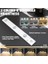 3 Led'li Şarjlı Dolap Altı Aydınlatma, Hareket Sensörlü, 3 Modlu, Yapışkanlı, Delme Gerektirmez, Slim Beyaz Kasa, Dekoratif, Kısılabilir Gece Lambası, Gardırop, Dolap, Merdiven Lambası 40 cm 2