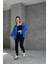 AYDOGANTICARET44 Basic Oversize Saks Gömlek 2