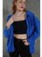 AYDOGANTICARET44 Basic Oversize Saks Gömlek 5
