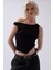 AYDOGANTICARET44 Kayık Yaka Yırtmaç Detay Bluz 3