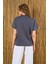 AYDOGANTICARET44 Yakası Taşlı Tshirt - Füme 5