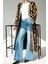 AYDOGANTICARET44 Uzun Leopar Hırka - Camel-Mavi 4