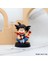 Yedi Dragon Ball Goku El Modeli Süper Saiyan Gogeta Vegette Battle Damage Comic Anime Bebekleri Çevreleyen (Yurt Dışından) 1