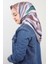 Desenli Tivil Eşarp - Desen-01 - Renk-02 1