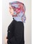 Desenli Keten Flamlı Eşarp - DESEN-687 - Renk-03 1