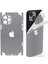 Apple iPhone 15 Plus Için 360 Full Arka Kaplama Koruma Sticker Kılıfsız Kullanım Için Gri 1