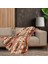 Concept Softmicro Boho Etnik Desenli Mikrofiber Koltuk Örtüsü ve Tv Battaniyesi, Koltuk Şalı, Kaymaz Toprak 130X180 cm 2