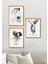 Handmade 3 Parça Ahşap Çerçeve Görünümlü Sevgililer Duvar Dekoru Salon Yatak Odası Mutfak Için Tablo Seti 45 x 40 Diğer 1
