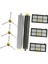 Gri Roomba 800 850 860 861 864 866 870 880 890 900 980 975 976 974 Hepa Filtre Fırça Silikon Ana Fırça Yedek Yenileme Seti-8 Parça 1