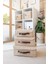 Bee Jüt Kapaklı Dolap Içi Organizer Takı, Makyaj, Banyo, Ofis Düzenleyici Saklama Kutusu 26 x 20 x 10 cm 2
