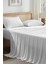 Kişilik Pamuklu Çarşaf Seti 220 x 240 cm Alvaro Beyaz 1
