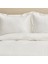 Home Uniq Pamuk Çift Kişilik Saten Nevresim Takımı Beyaz 3