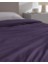 Coco Manon Çift KIŞILIK Pamuk Ranforce Düz Nevresim Mor 3