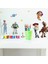 RMK4008SCS Toy Story 4 Soy ve Yapıştır Duvar Çıkartması, Yeşil, Mavi, Sarı 2