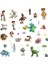 RMK4008SCS Toy Story 4 Soy ve Yapıştır Duvar Çıkartması, Yeşil, Mavi, Sarı 3
