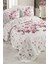 Birdy Çift Kişilik Kapitone Yatak Örtüsü Takımı - Pembe 1