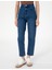 Kadın Mavi Mom High Waist Fit Jean Pantolon 50307837-VR036 2