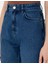 Kadın Mavi Mom High Waist Fit Jean Pantolon 50307837-VR036 5