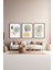 3 Parça Çerçeve Görünümlü Mdf Tablo Seti - ARTSYCLLCT18-2030 1