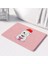 Sevimli Tasarımlı Yılbaşı Dekoru Banyo Paspası, Kaymaz Taban, Makinede Yıkanabilir, Yeni Yıl Paspası (283_BPSM, 2li Takım 40 x 60_50 x 80) 3