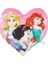 Princess Heart Lisanslı Karakter BASKILI Pamuk Kırlent, Pembe, Kalp 40 x 40 cm 2