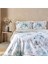 Claire Delfina Desenli Pamuk Çift Kişilik Nevresim Takımı 2