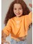 Sunshine Baskılı Turuncu Sweatshirt 7S10089-71240 1
