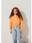 Sunshine Baskılı Turuncu Sweatshirt 7S10089-71240 2