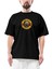 Guns N Roses Damaged Oversize Siyah Tişört 1