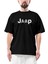 Jeep Kuru Kafa Oversize Siyah Tişört 1