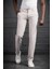 Beli Lastikli ve Iplikli Likralı Slimfit Yazlık Kumaş Jogger Pantolon 1