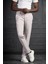 Beli Lastikli ve Iplikli Likralı Slimfit Yazlık Kumaş Jogger Pantolon 2