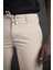 Beli Lastikli ve Iplikli Likralı Slimfit Yazlık Kumaş Jogger Pantolon 5