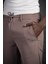 Beli Lastikli ve Iplikli Likralı Slimfit Yazlık Kumaş Jogger Pantolon 5