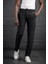 Beli Lastikli ve Iplikli Likralı Slimfit Yazlık Kumaş Jogger Pantolon 1