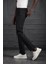 Beli Lastikli ve Iplikli Likralı Slimfit Yazlık Kumaş Jogger Pantolon 3